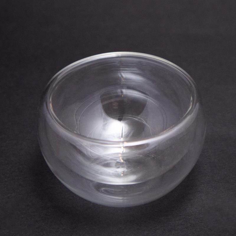 Double layered glass cup #4, 40 ml.