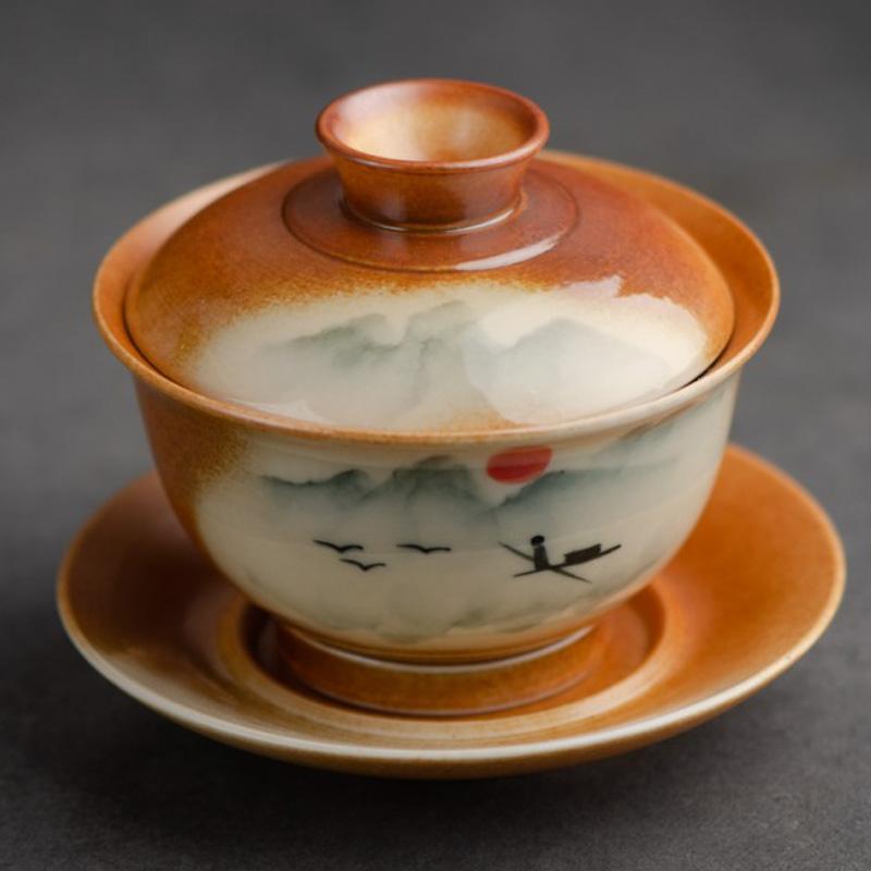 Ceramic Gaiwan #53, 145 ml.
