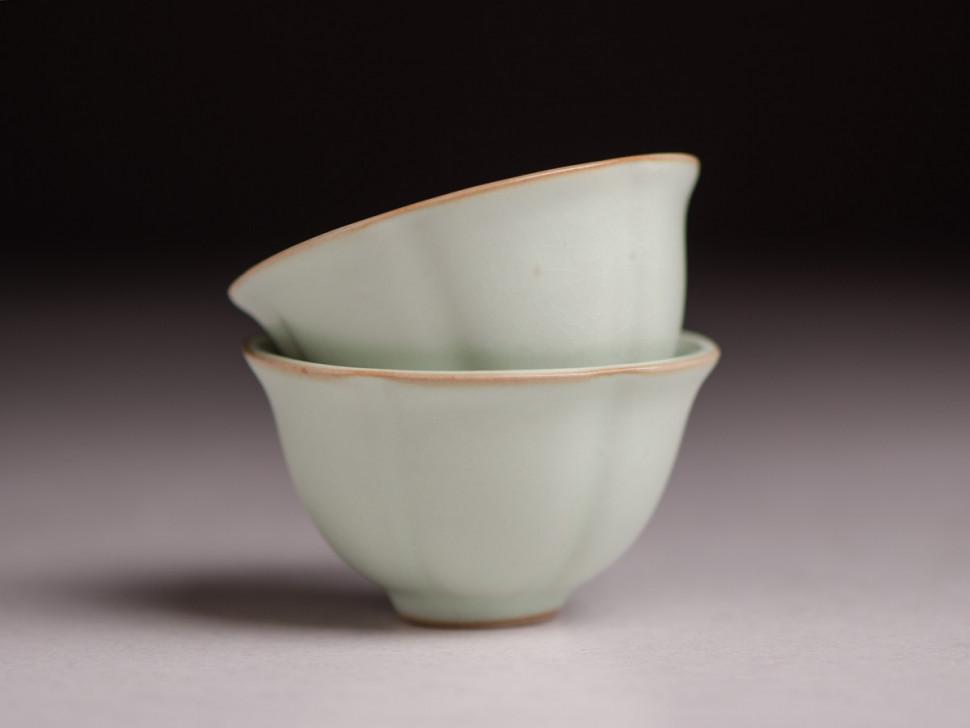 Ceramic Tea Cup #67, 50 ml., Ru Yao