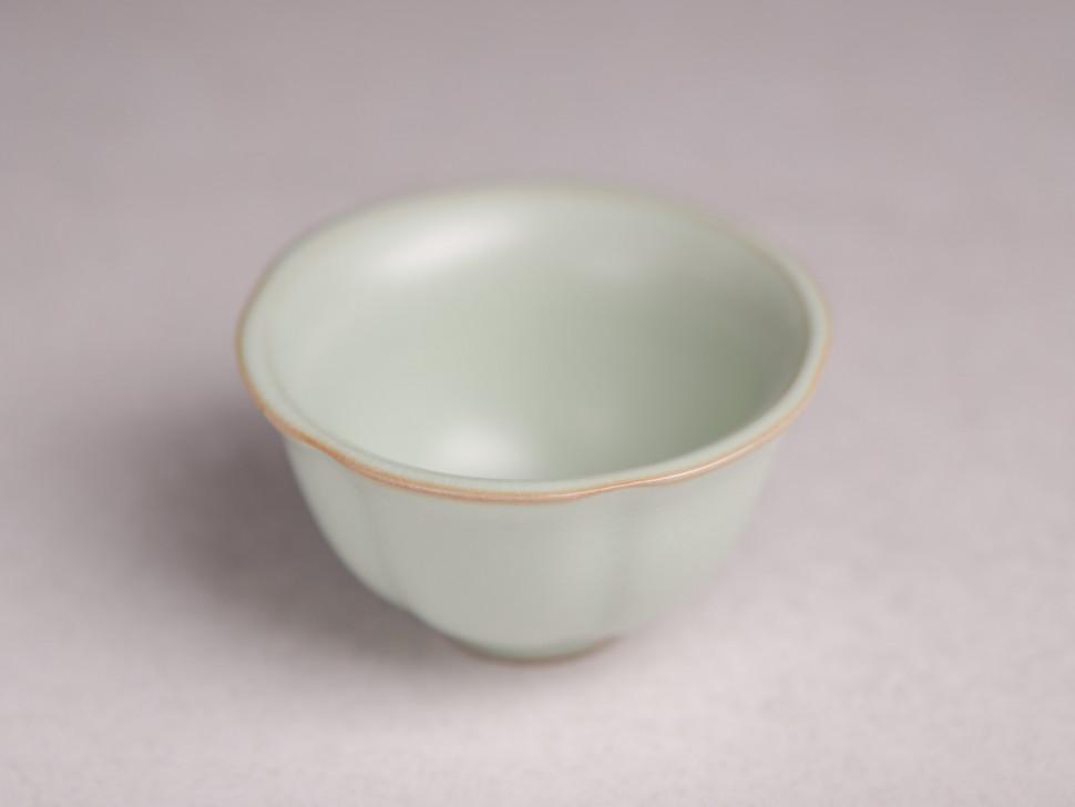 Ceramic Tea Cup #67, 50 ml., Ru Yao