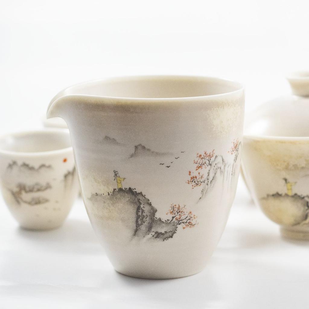 Ceramic Tea set #10, Jingdezhen